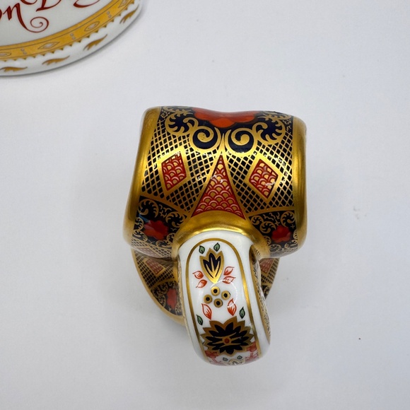 Royal Crown Derby Old Imari Snake paperweight. 2001 year of the Snake. - Picture 7 of 12